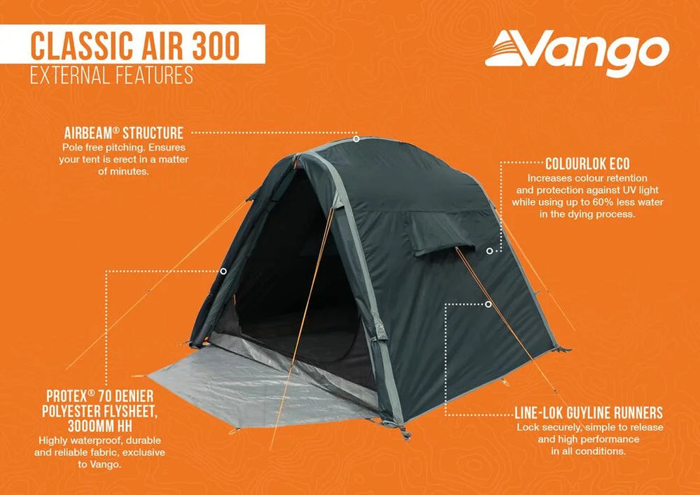 Vango Classic Air 300 Orange