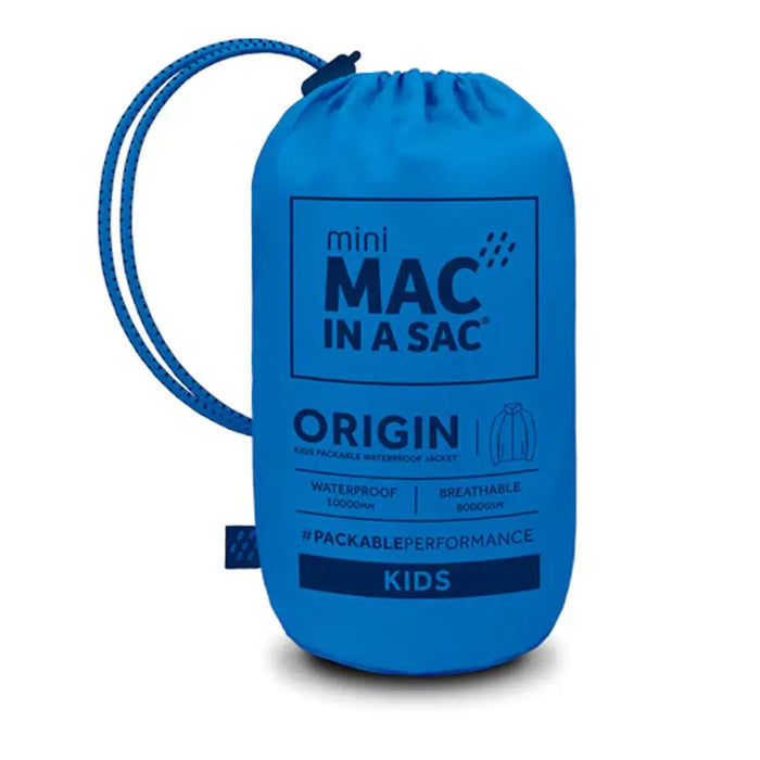 Mac In A Sac Kids Jacket Ocean Blue