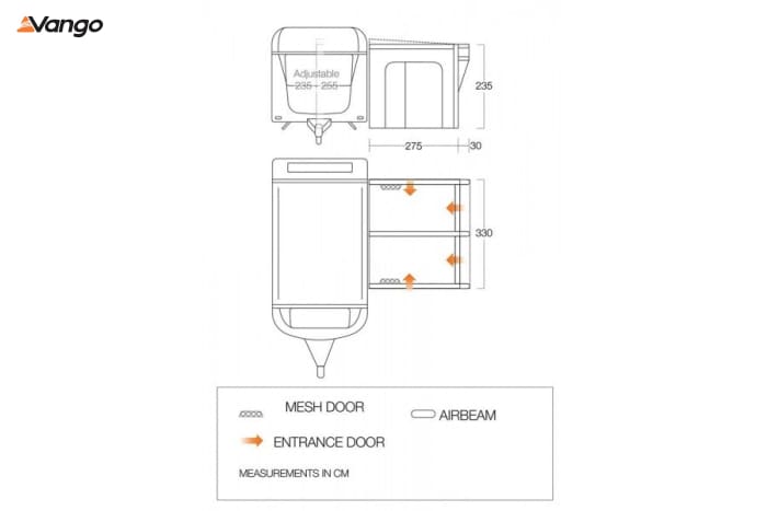 Vango Riviera Air 330 Elements ProShield